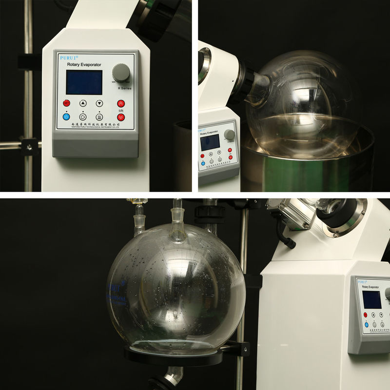 Smart Thermostat Superfit Rotary Evaporator , Micro Rotary Evaporator 20L Capacity